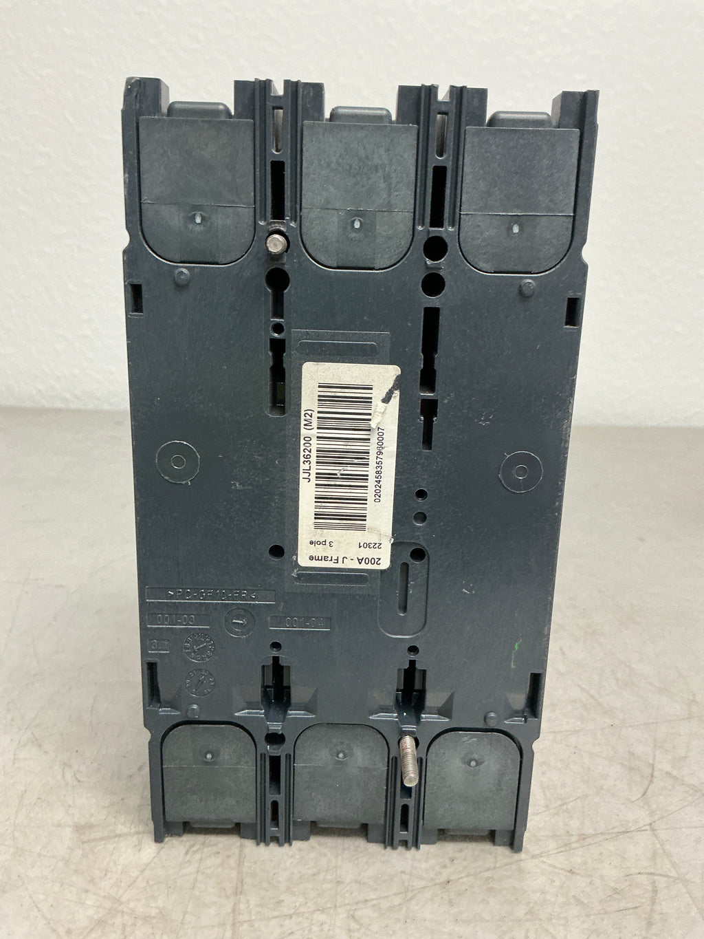 Used Square D JJL36200 3 Pole, 200 Amps, 600 Volts Circuit Breaker