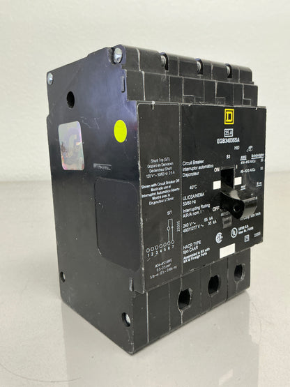 Used EGB34035SA 35 Amps, 480 Volts, 3 Poles