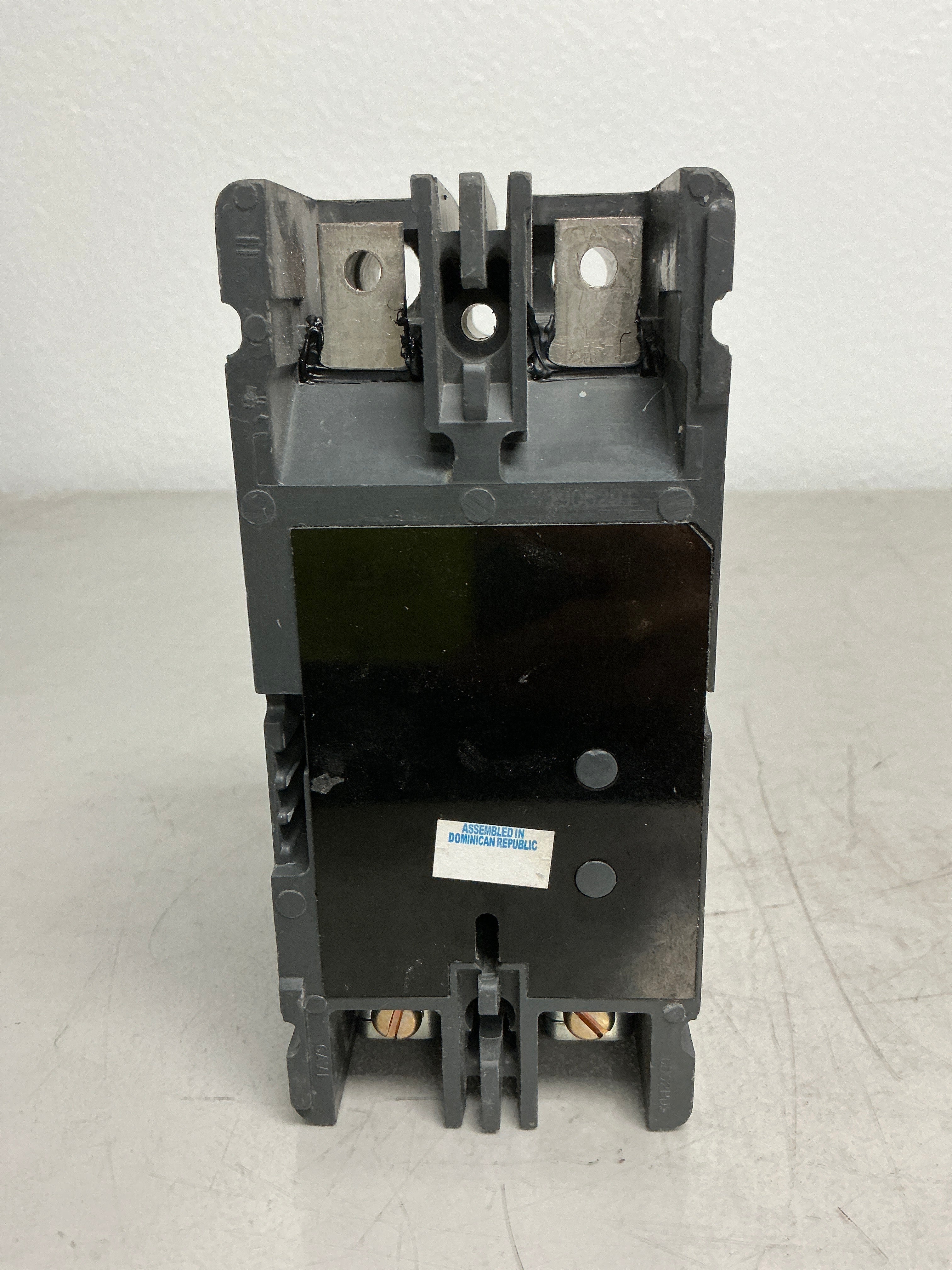 Used Eaton HFD2020 2 Poles, 20 Amps, 600 Volts