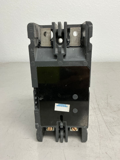 Used Eaton HFD2020 2 Poles, 20 Amps, 600 Volts