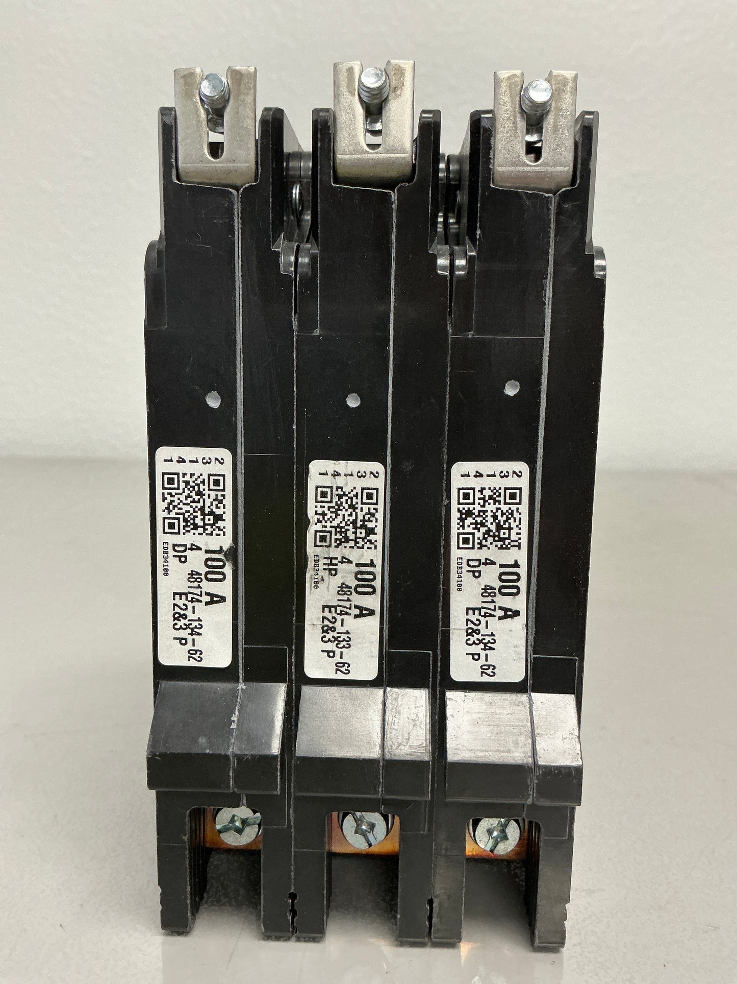 Used Square D EDB34100 3 Pole, 100 Amps, 480/277 Volts