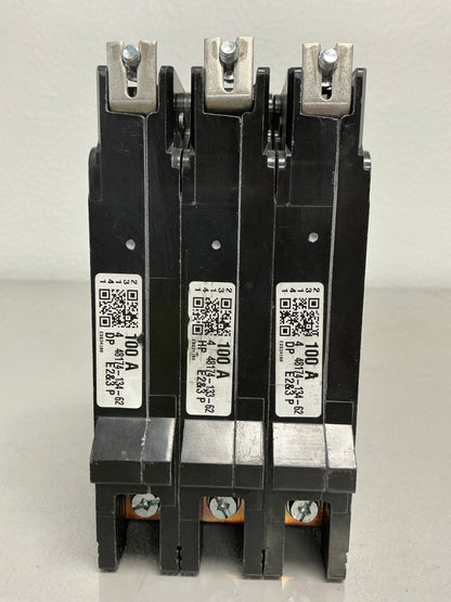 Used Square D EDB34100 3 Pole, 100 Amps, 480/277 Volts