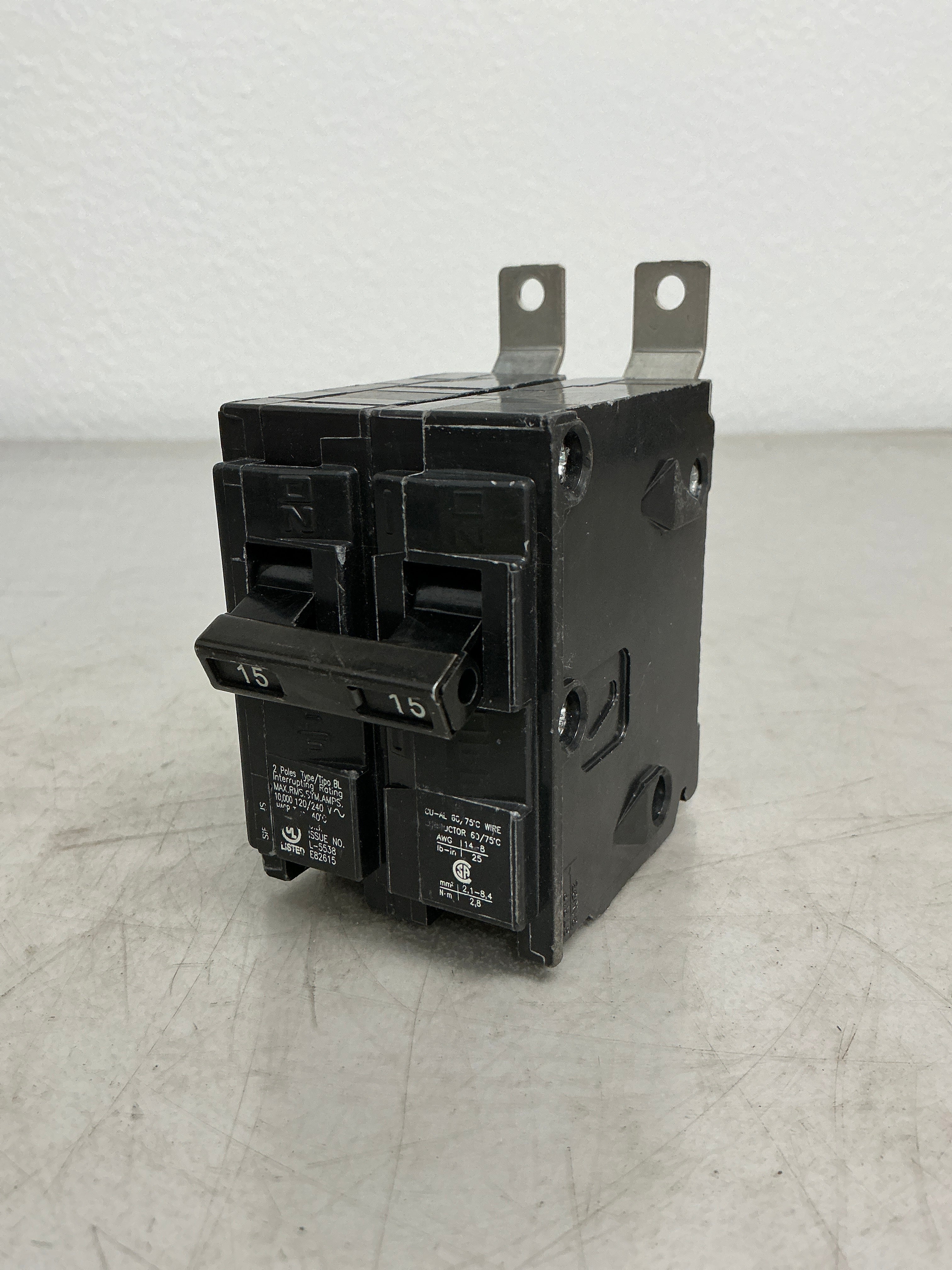 New Siemens B215 2 Pole, 15 Amps, 240 Volts