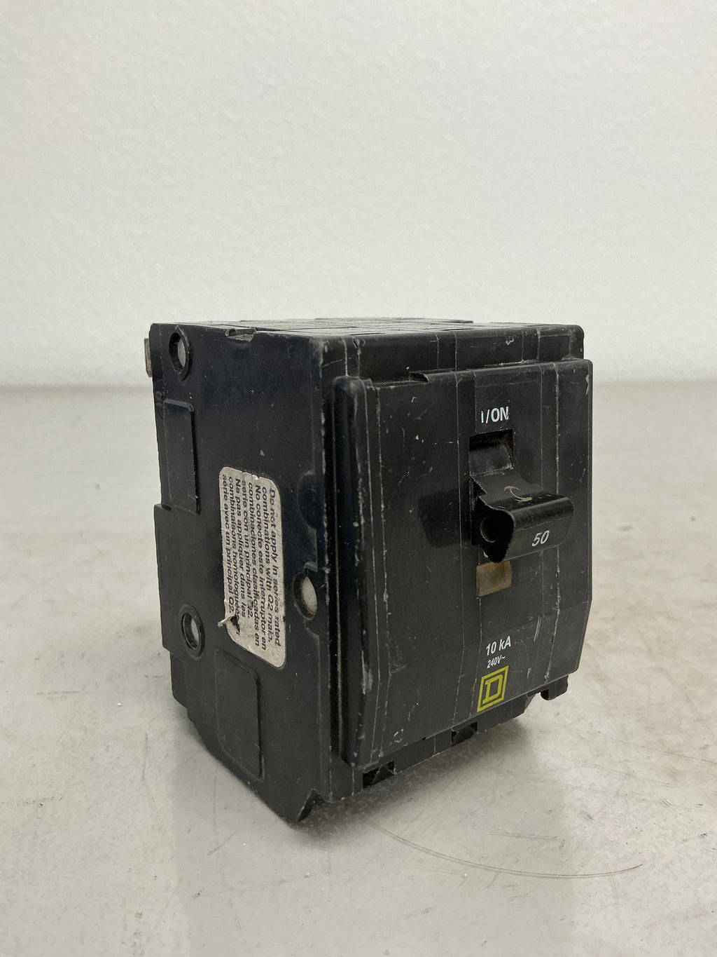Used Square D QO350 3 Pole, 50 Amps, 240 Volts