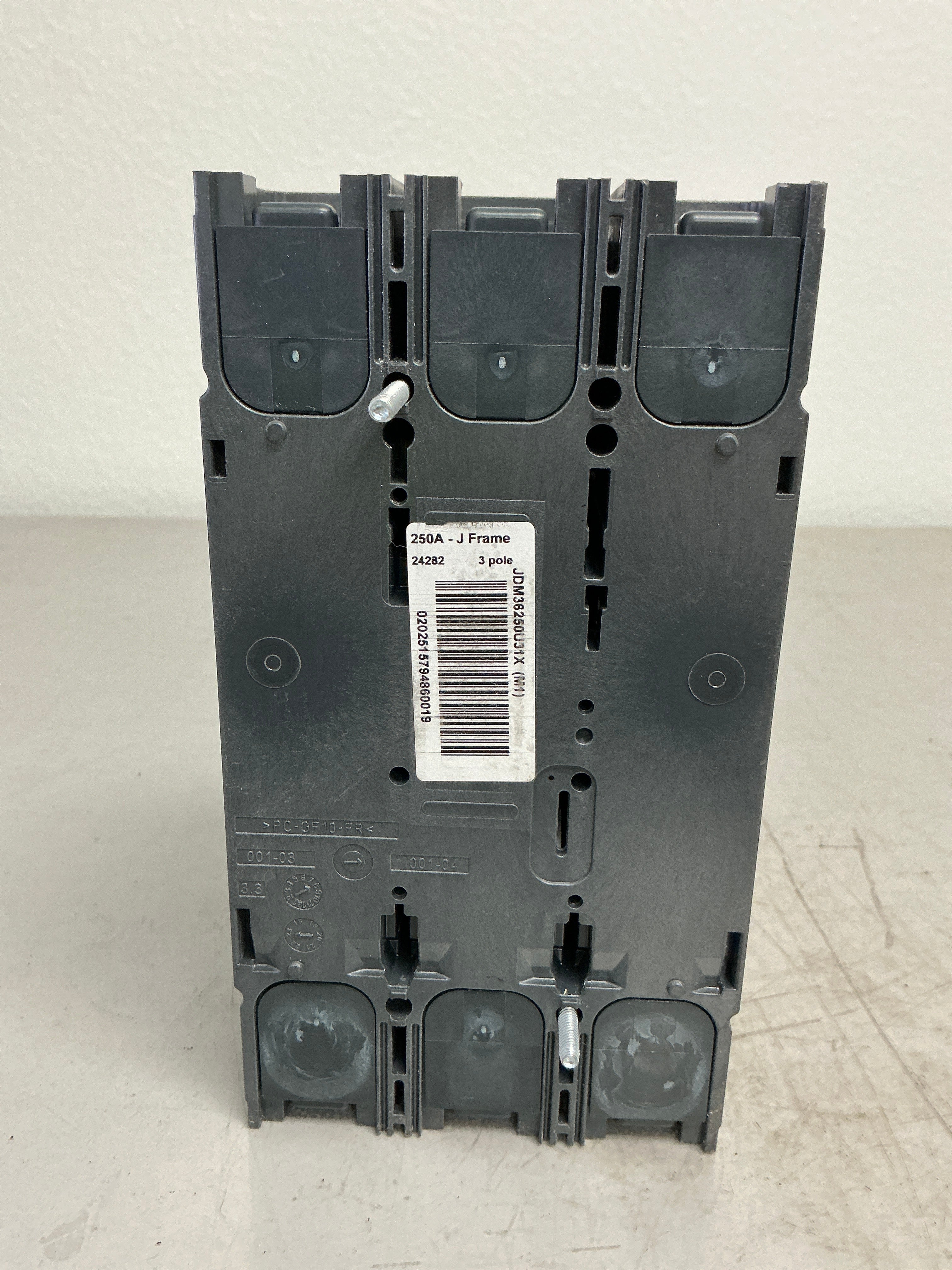 New Square D JDM36250U31X 3 Pole, 250 Amps, 600 Volts Powerpact Circuit