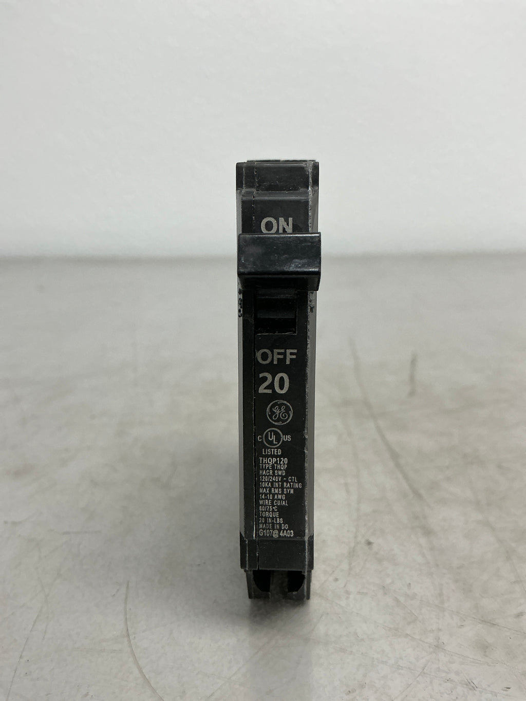 Used THQP120 1 Pole, 20 Amps, 240 Volts
