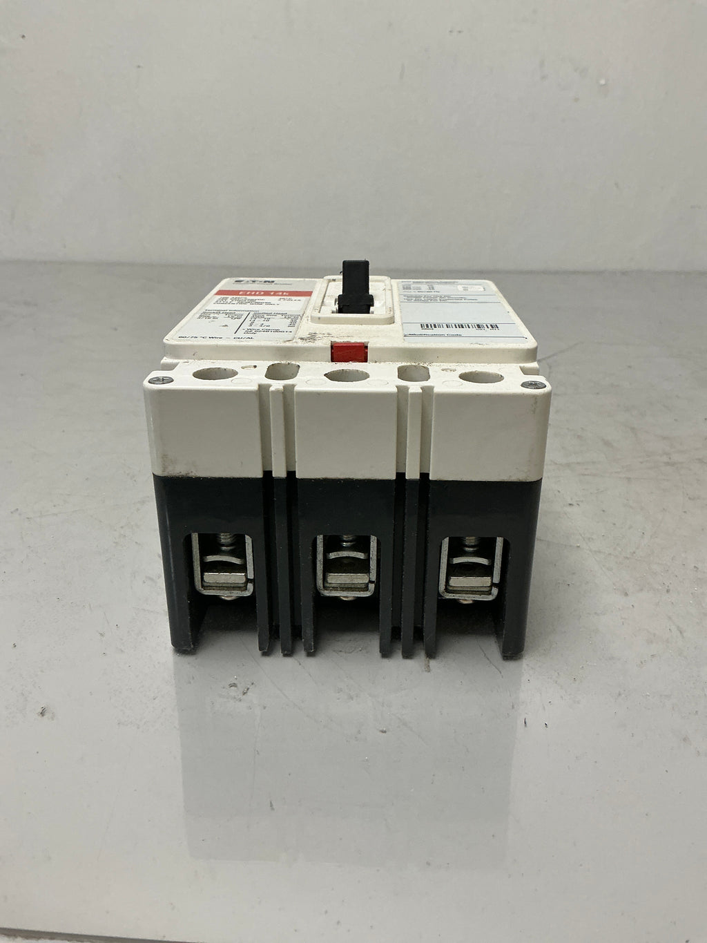 Used Eaton EHD3100 3 Pole, 100 Amps, 480 Volts Circuit Breaker