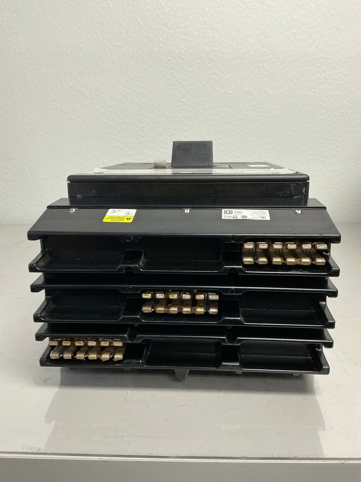 Used Square D LC36300 300 Amps, 600 Volts, 3 Poles, Breaker