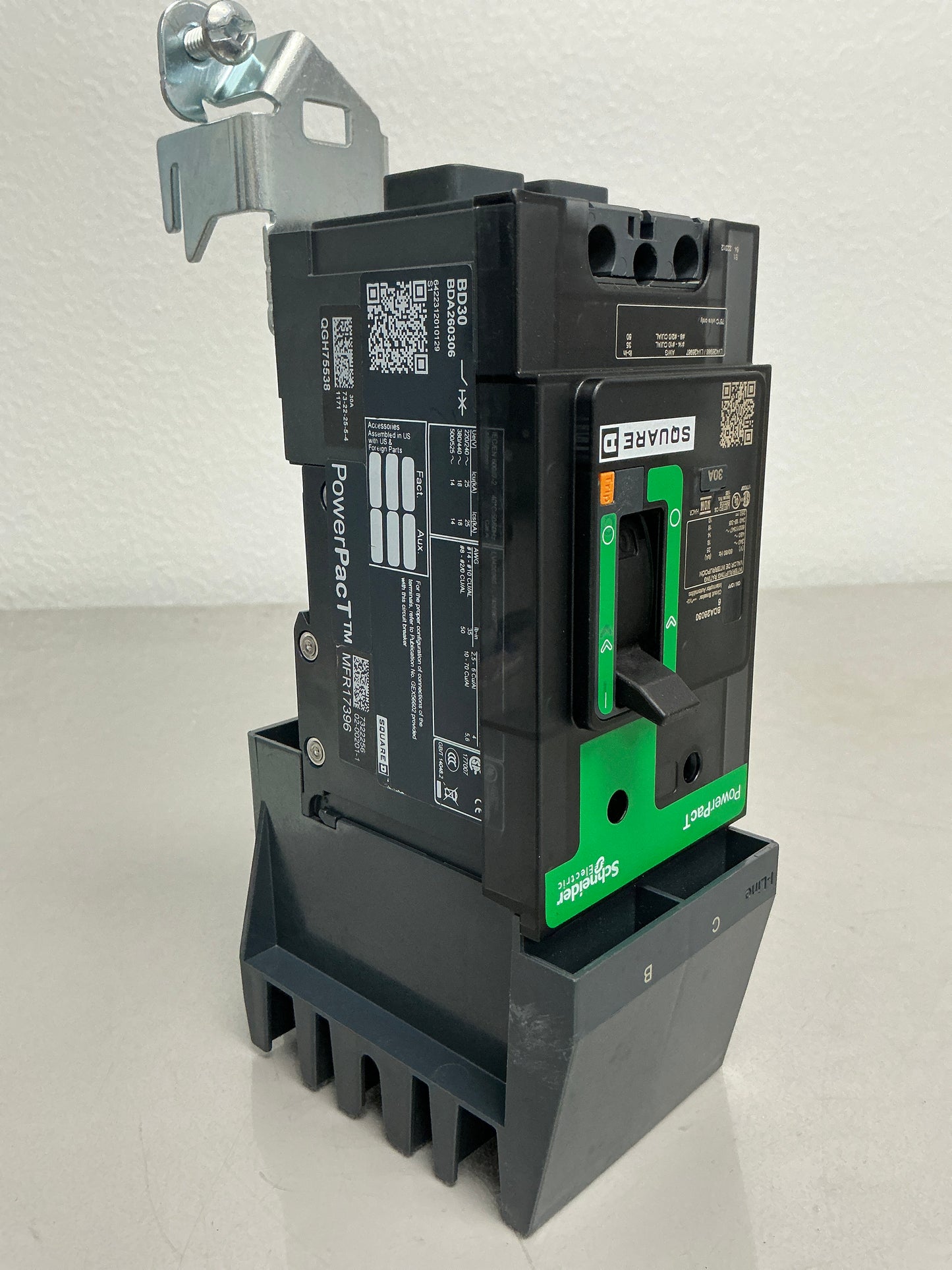 New Square D BDA26030 2 Pole, 30 Amps, 600 Volts