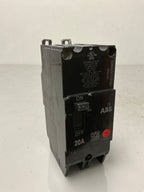 Used GE TEY220 2 Pole, 20 Amps, 480 Volts Circuit Breaker