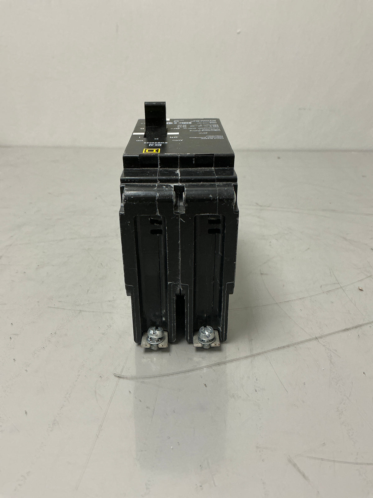 Used Square D EGB24020 2 Pole, 20 Amps, 480 Volts Circuit Breaker