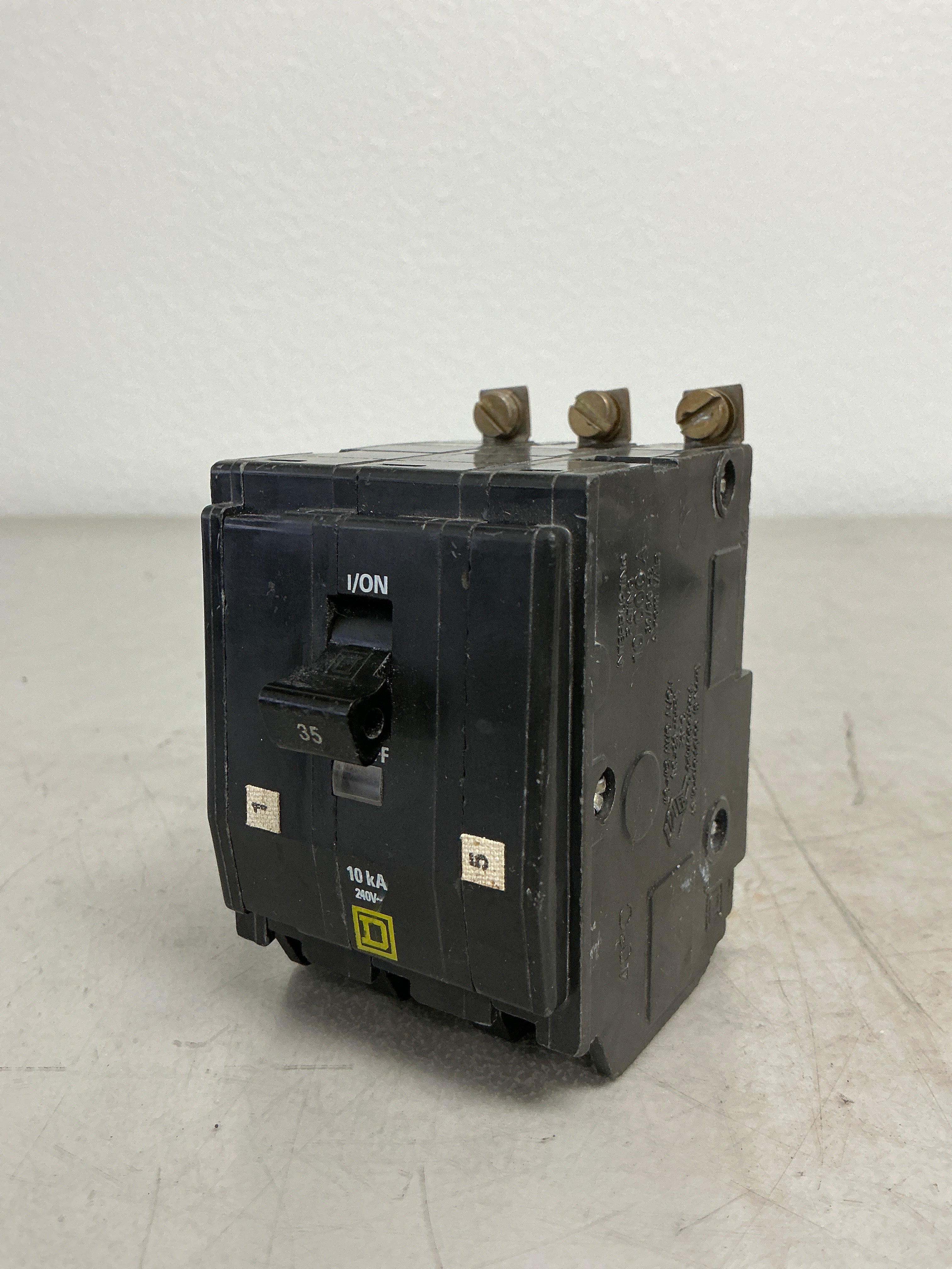 Used Square D QOB335 3 Pole, 35 Amps, 240 Volts