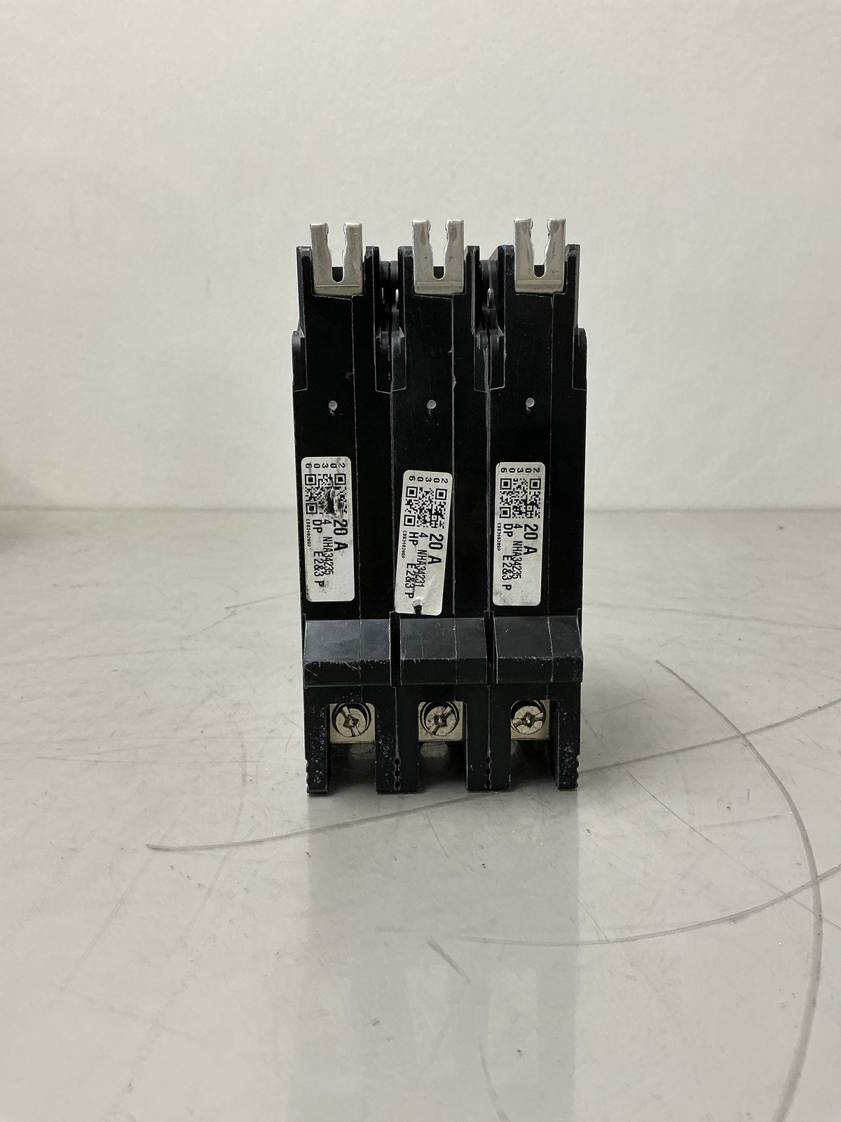 New (Panel take out) Square D EDB34020 3 Pole, 20 Amps, 240 Volts Circuit Breaker