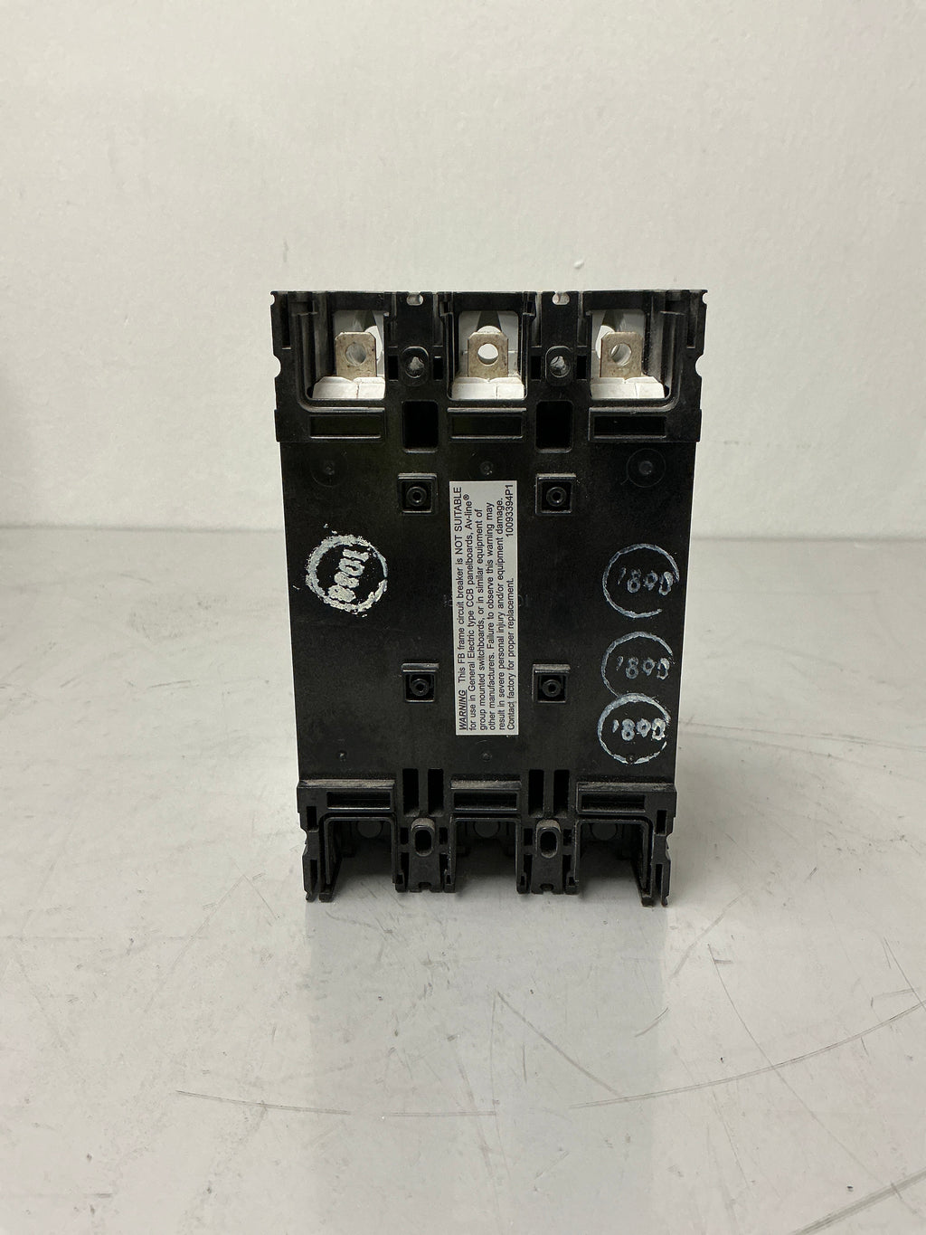 Used GE FBN36TE040R2 3 Pole, 40 Amps, 600 Volts Circuit Breaker