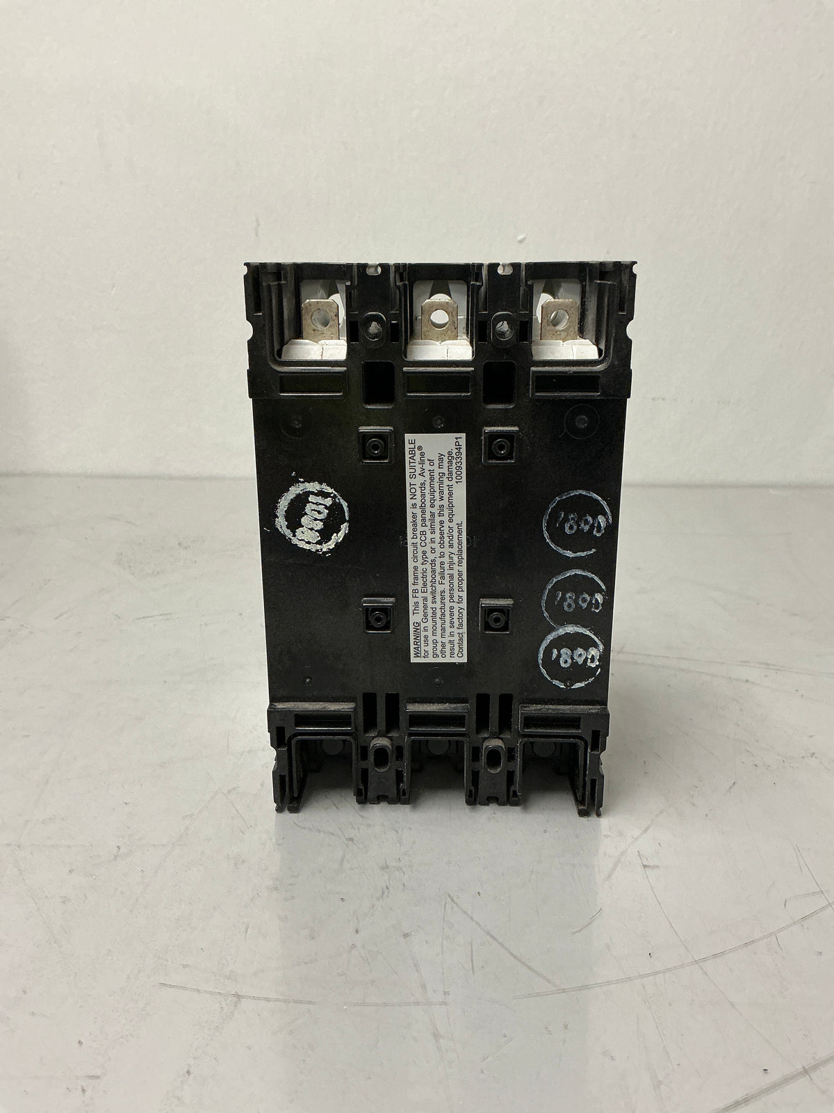 Used GE FBN36TE040R2 3 Pole, 40 Amps, 600 Volts Circuit Breaker