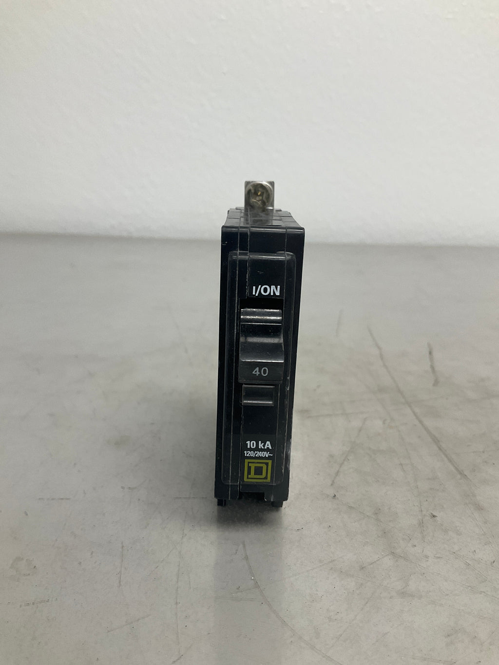 Used Square D QOB140 1 Pole, 40 Amps, 240 Volts