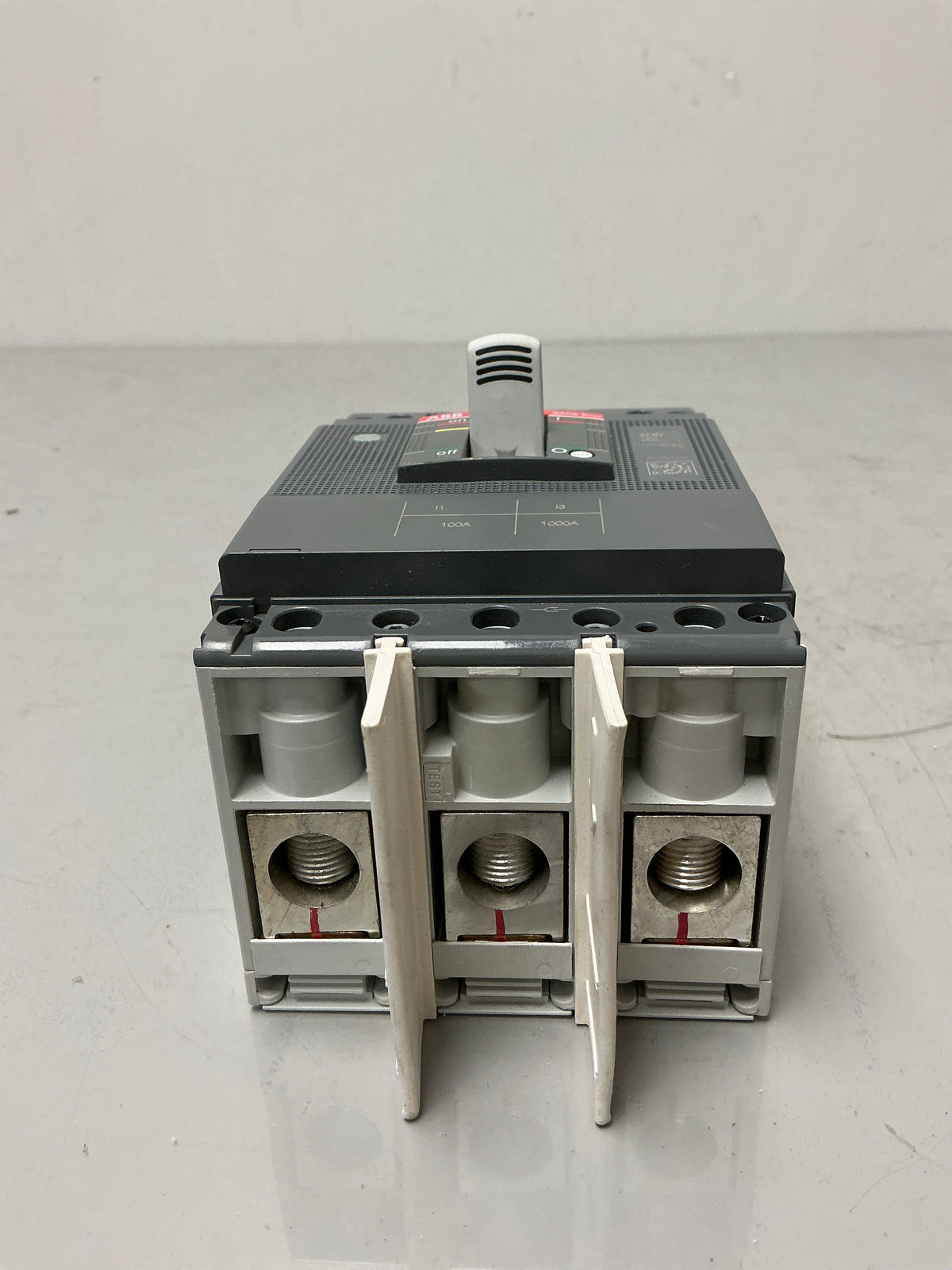 New ABB SACE TMAX XT4NU3100AF 3 Pole, 100 Amps, 600 Volts Circuit Breaker
