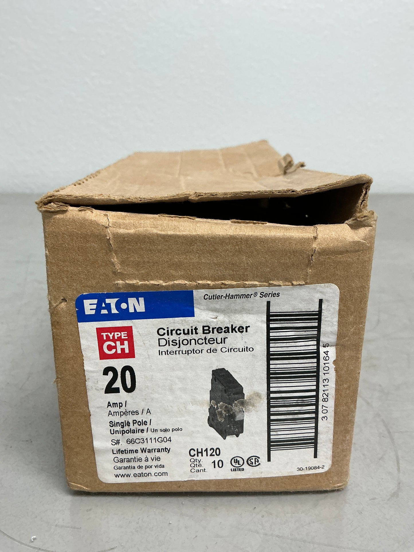 New Eaton CH120 1 Pole, 20 Amps