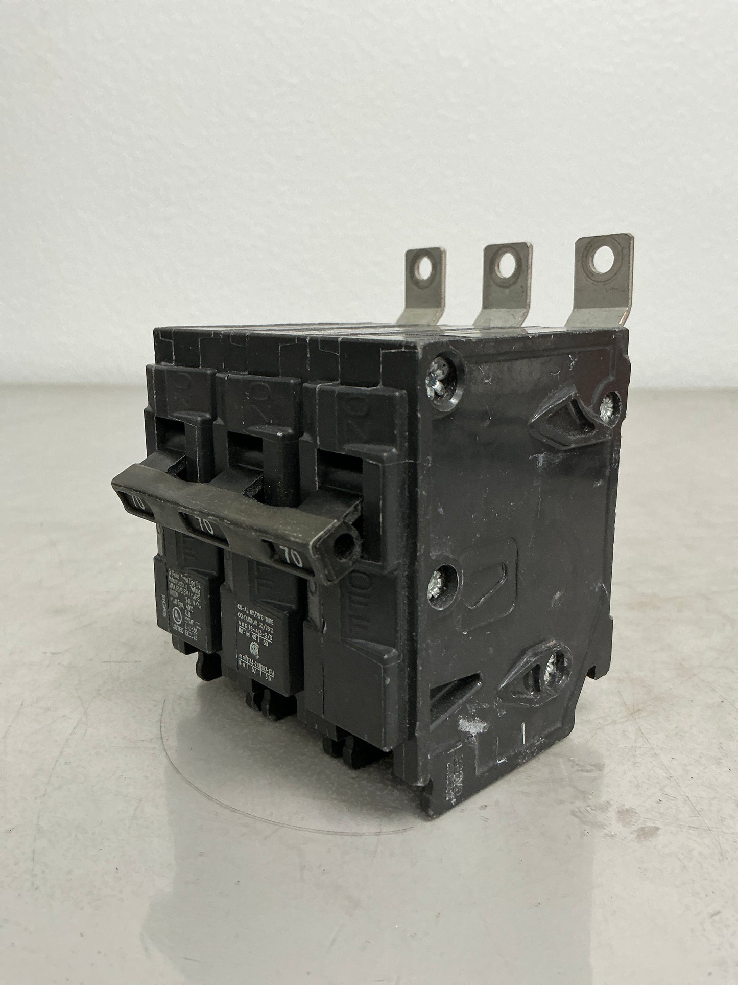 Used Siemens B370 3 Pole, 70 Amps, 240 Volts