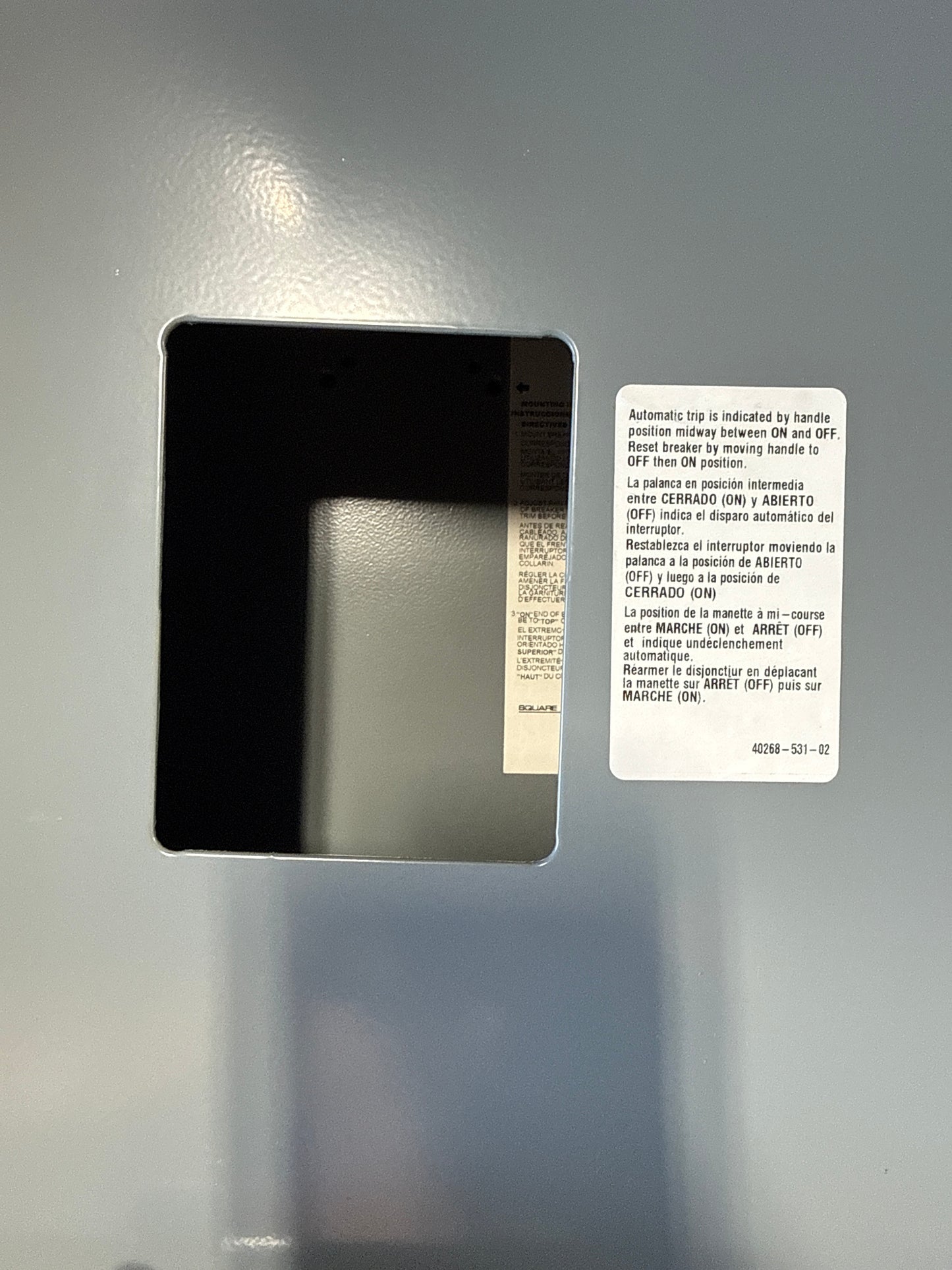 New Square D LA400R Breaker Enclosure 3R Outdoor Rated