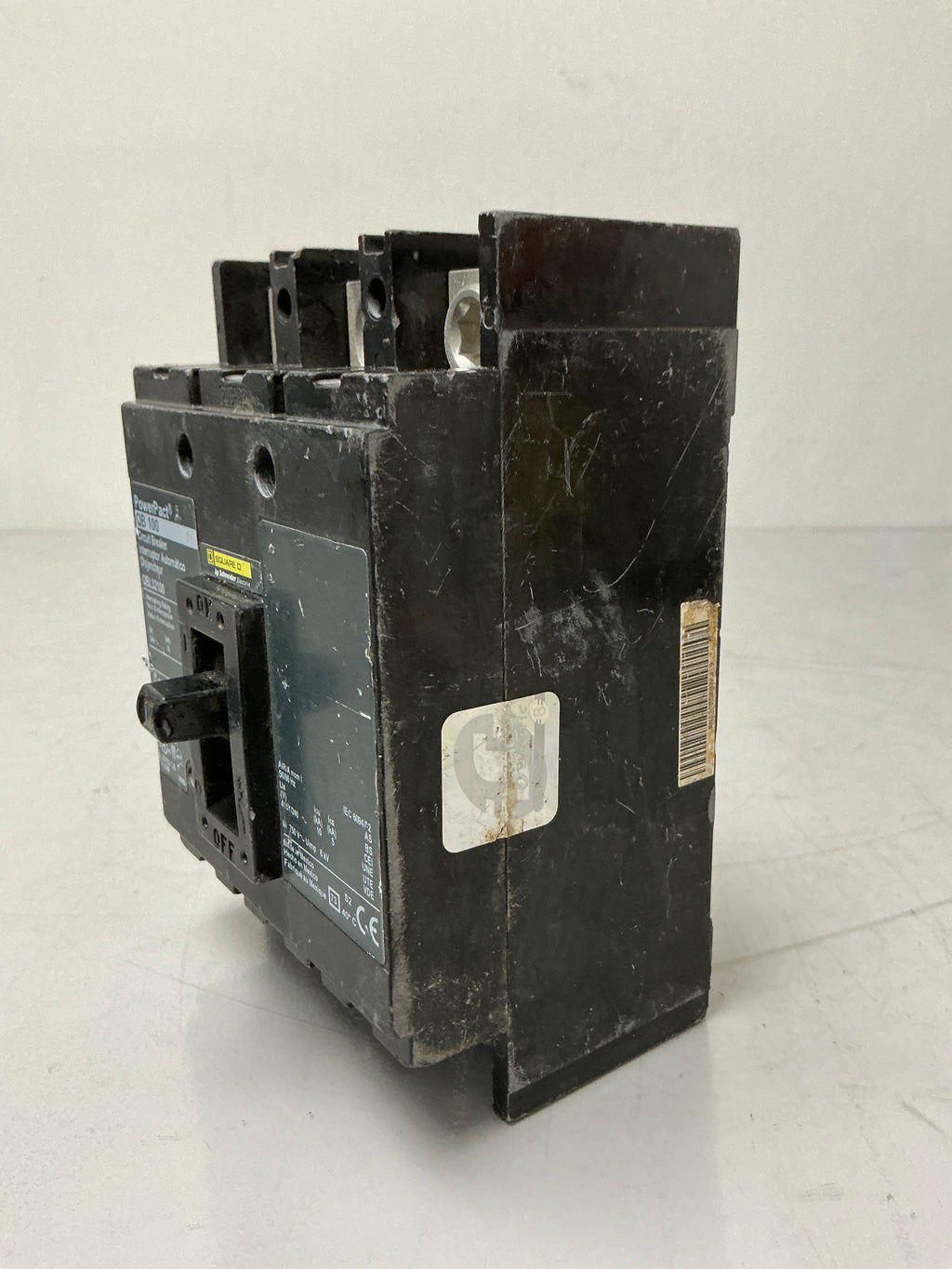 Used Square D QBL32100 3 Poles, 100 Amps, 240 Volts Circuit Breaker