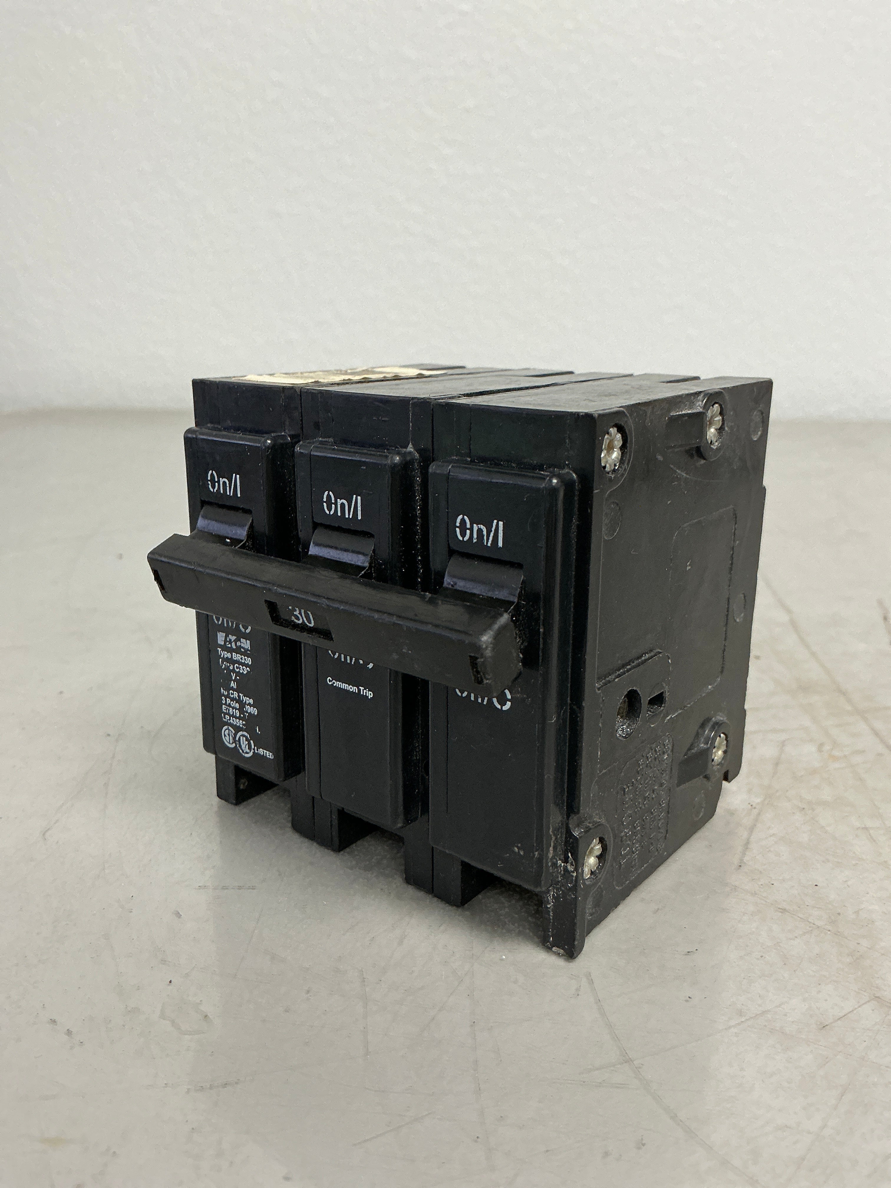 Used Eaton BR330 3 Pole, 30 Amps, 240 Volts