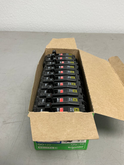 New QO120 1 Pole, 20 Amps