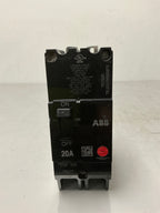 Used GE TEY220 2 Pole, 20 Amps, 480 Volts Circuit Breaker