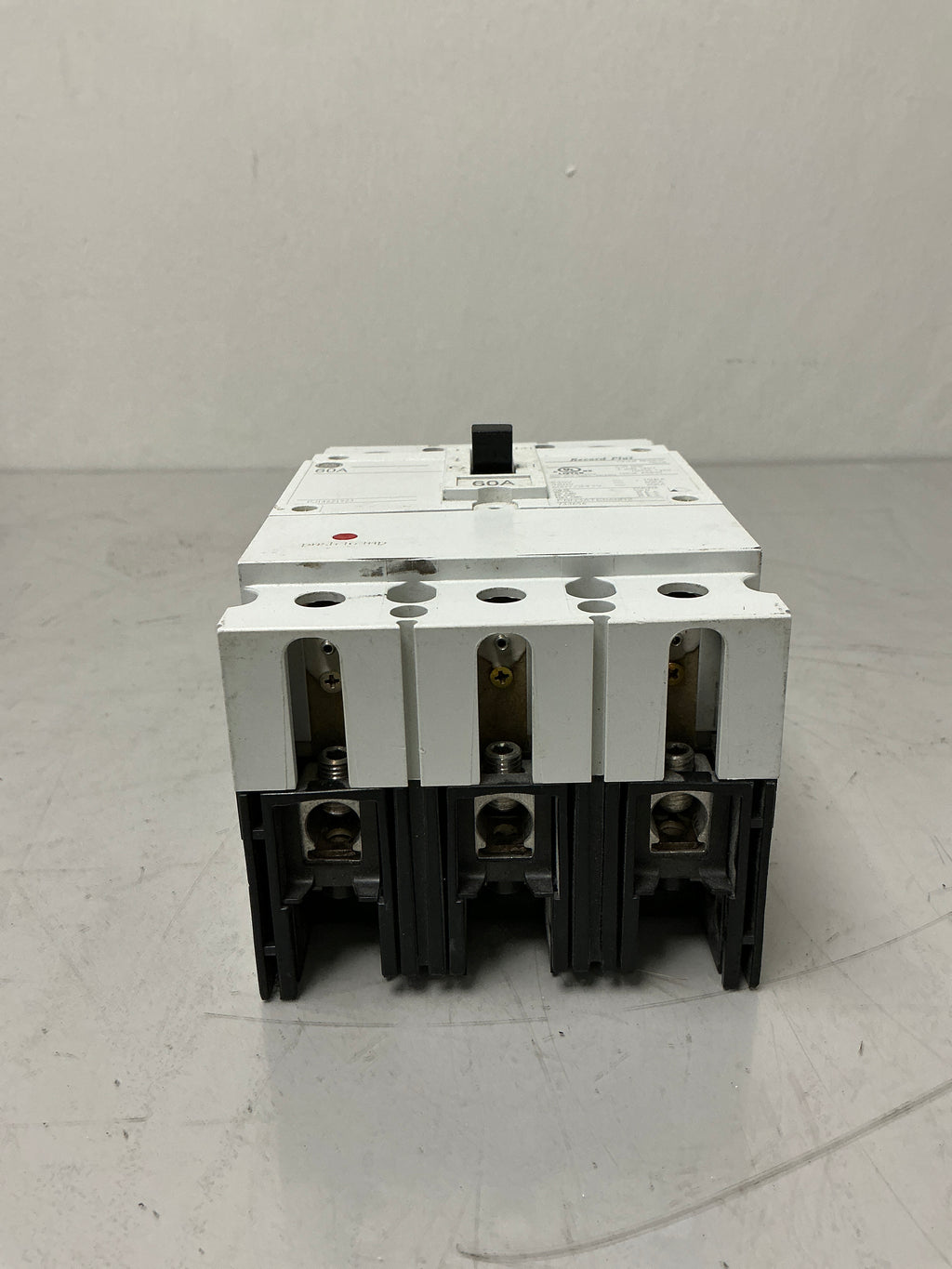 Used GE FBN36TE060R2 3Pole, 60Amps, 480 Volts Circuit Breaker