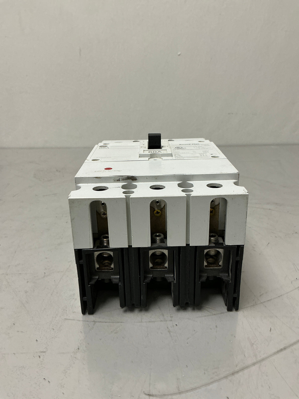 Used GE FBN36TE060R2 3Pole, 60Amps, 480 Volts Circuit Breaker