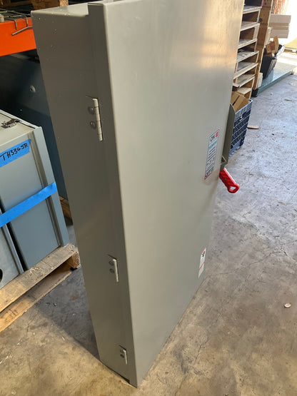 Used Siemens GF326NRA Disconnect 600 Amp 240 Volt Fusible Outdoor 3R