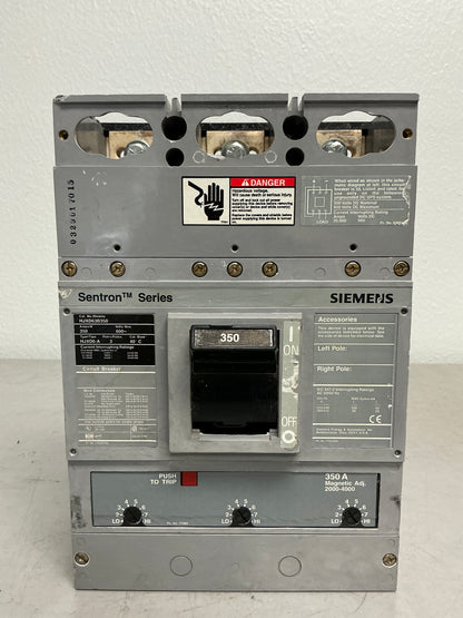 Used Siemens HJXD63B350 3 Pole, 350 Amps, 600 Volts