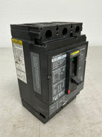 Used Square D HJL36070 3 Pole, 70 Amps, 600 Volts Circuit Breaker