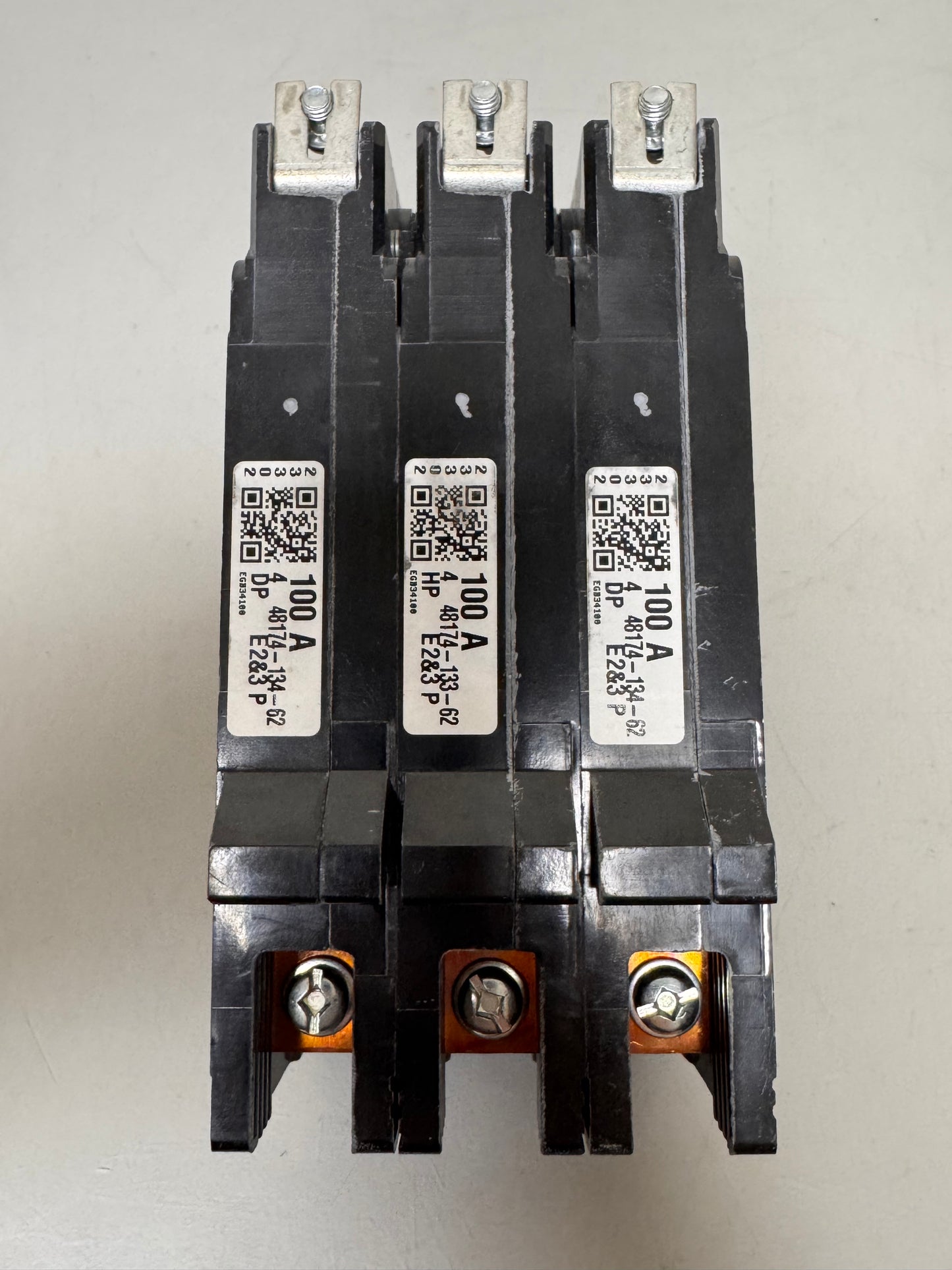 Used Square D EGB34100 100 Amp, 3 Pole, 480 Volt Breaker