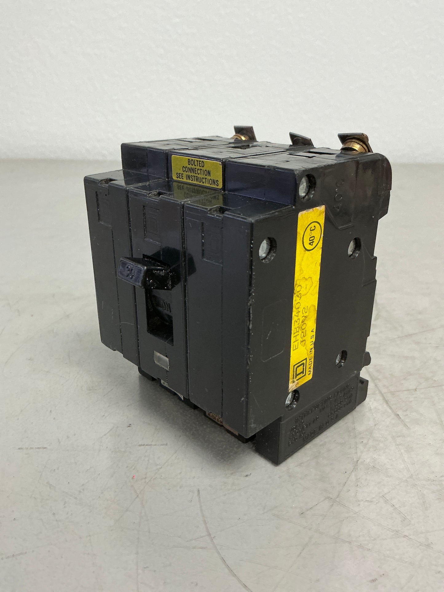 Used Square D EHB34030 3 Pole, 30 Amps, 480 Volts