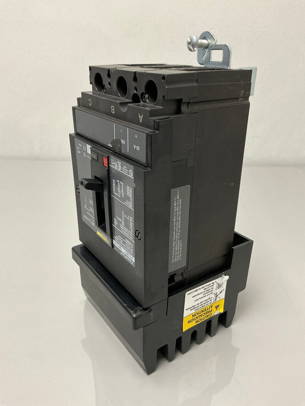 New Square D HJA36020 3 Pole, 20 Amps, 600 Volts Circuit Breaker