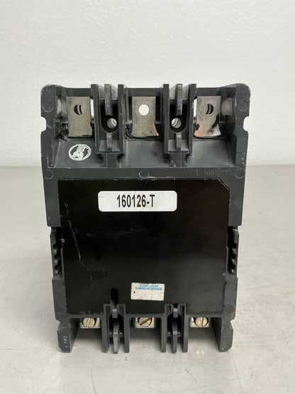 *CHIPPED* Used Eaton HFD3100BP10 3 Pole, 100 Amps, 600 Volts