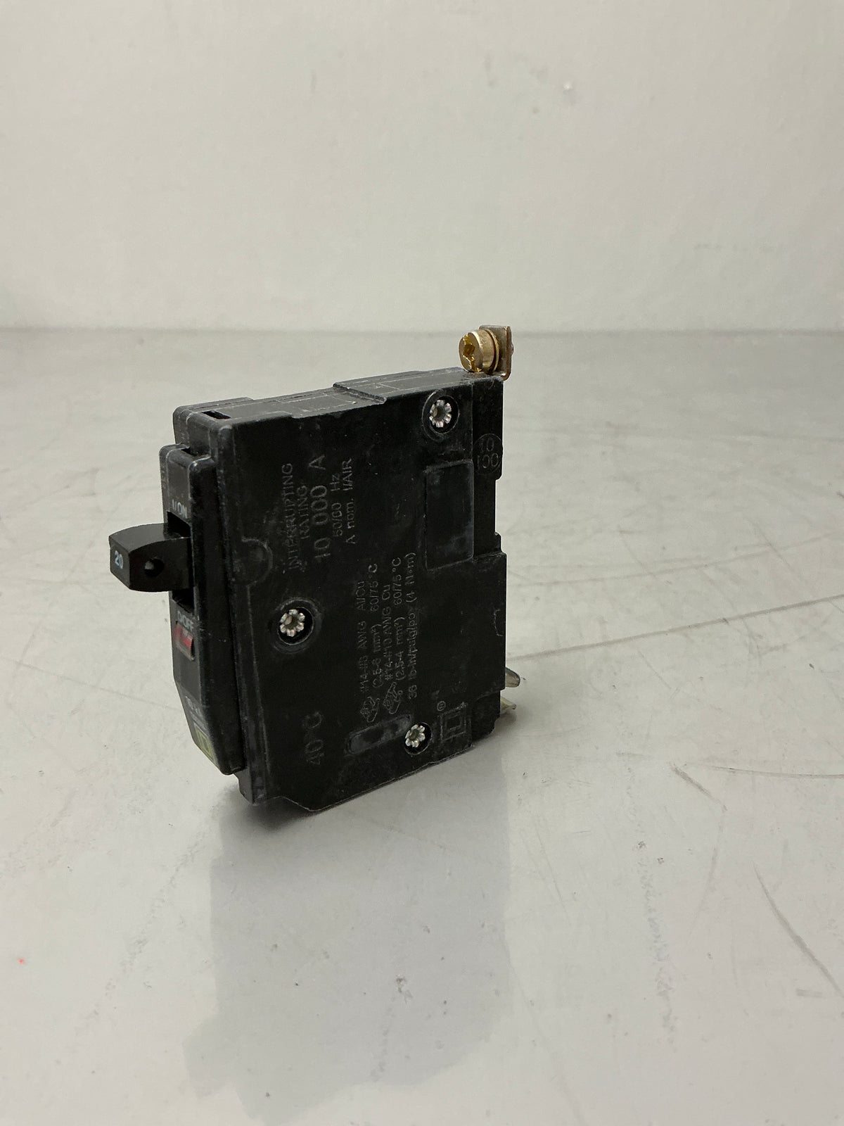 New Square D QOB120 1 Pole, 20 Amps, 240 Volts Circuit Breaker