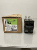 New Siemens B250 2 Pole, 50 Amps, 240 Volts Circuit Breaker