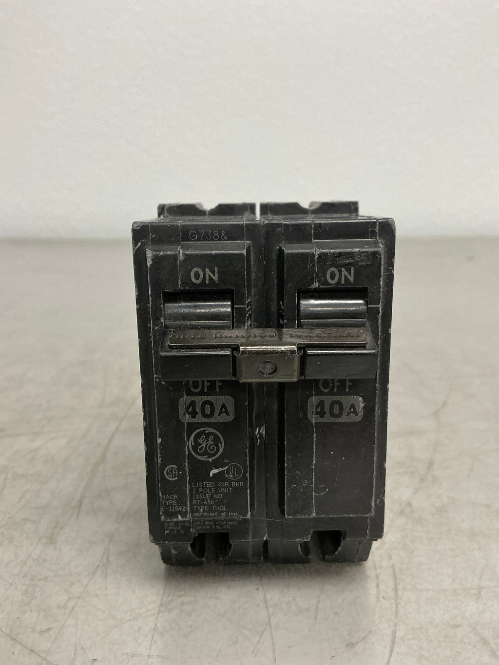 Used THQL2140 2 Pole, 40 Amps, 240 Volts