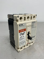 Used Eaton HFD3015BP10 3 Pole, 15 Amps, 480 Volts