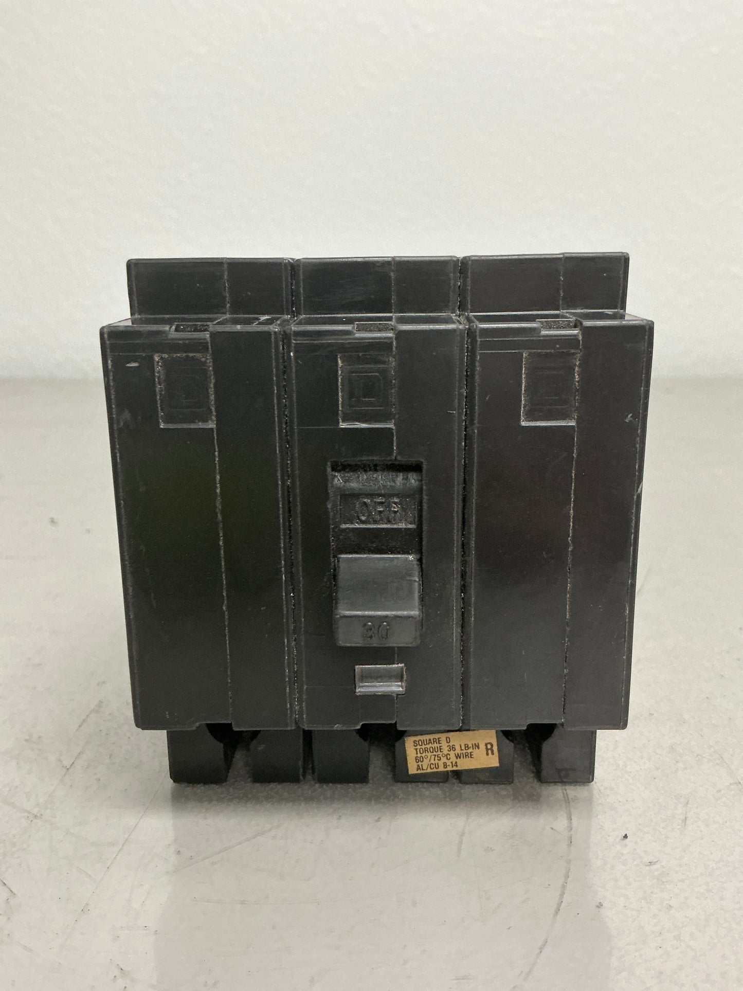 Used Square D EH34030 3 Pole, 30 Amps, 480 Volts