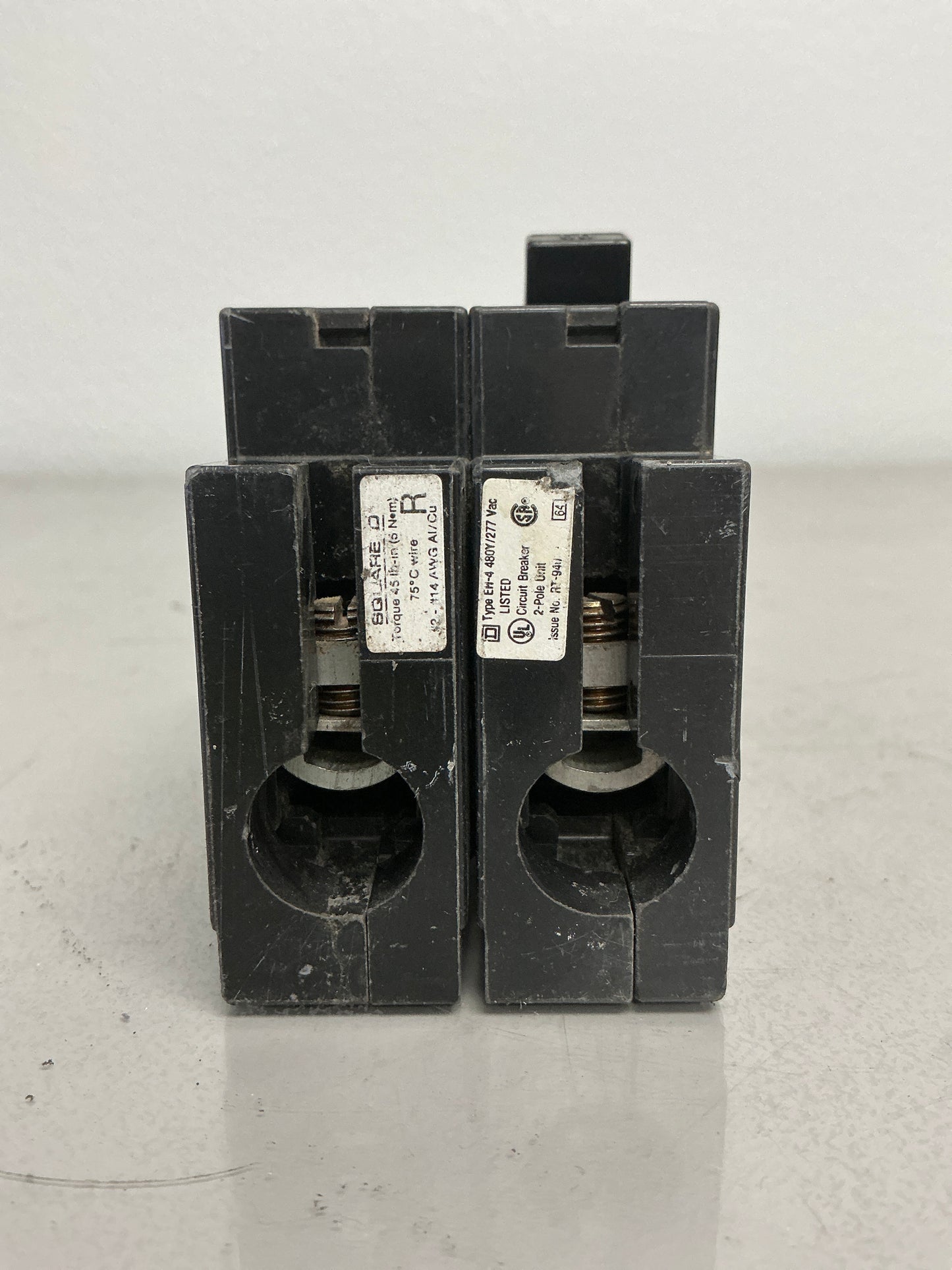 Used Square D EH24050 2 Pole, 50 Amps, 480 Volts