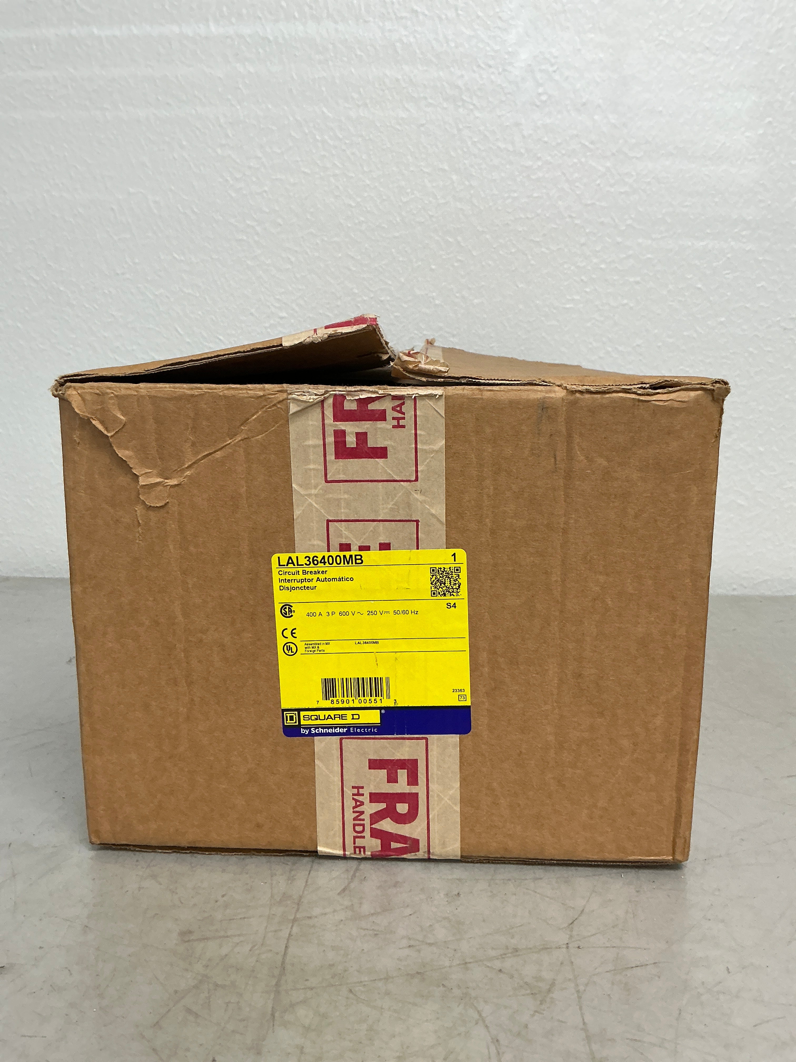 New Square D LAL36400MB 3 Pole, 400 Amps, 600 Volts