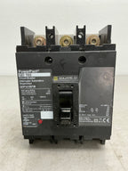 Used Square D QDP32100TM 3 Pole, 100 Amps, 240 Volts Circuit Breaker
