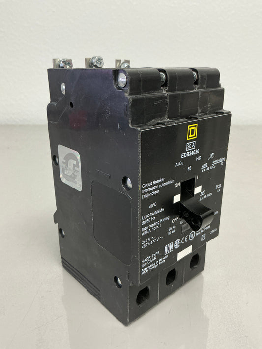 New EDB34030 3 Pole, 30 Amps, 480/277 Volts