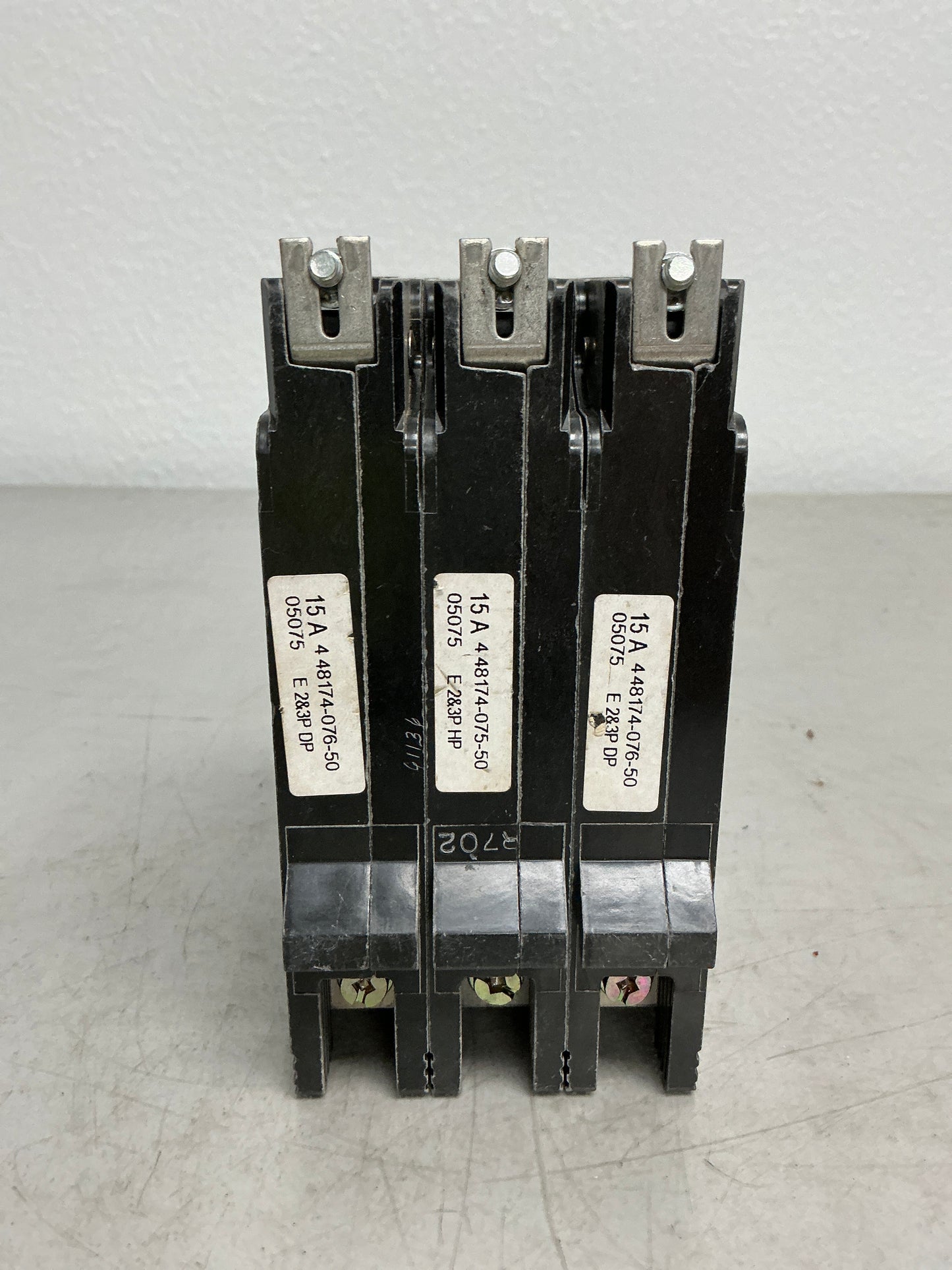 Used Square D EDB34015 3 Pole, 15 Amps, 480 Volts