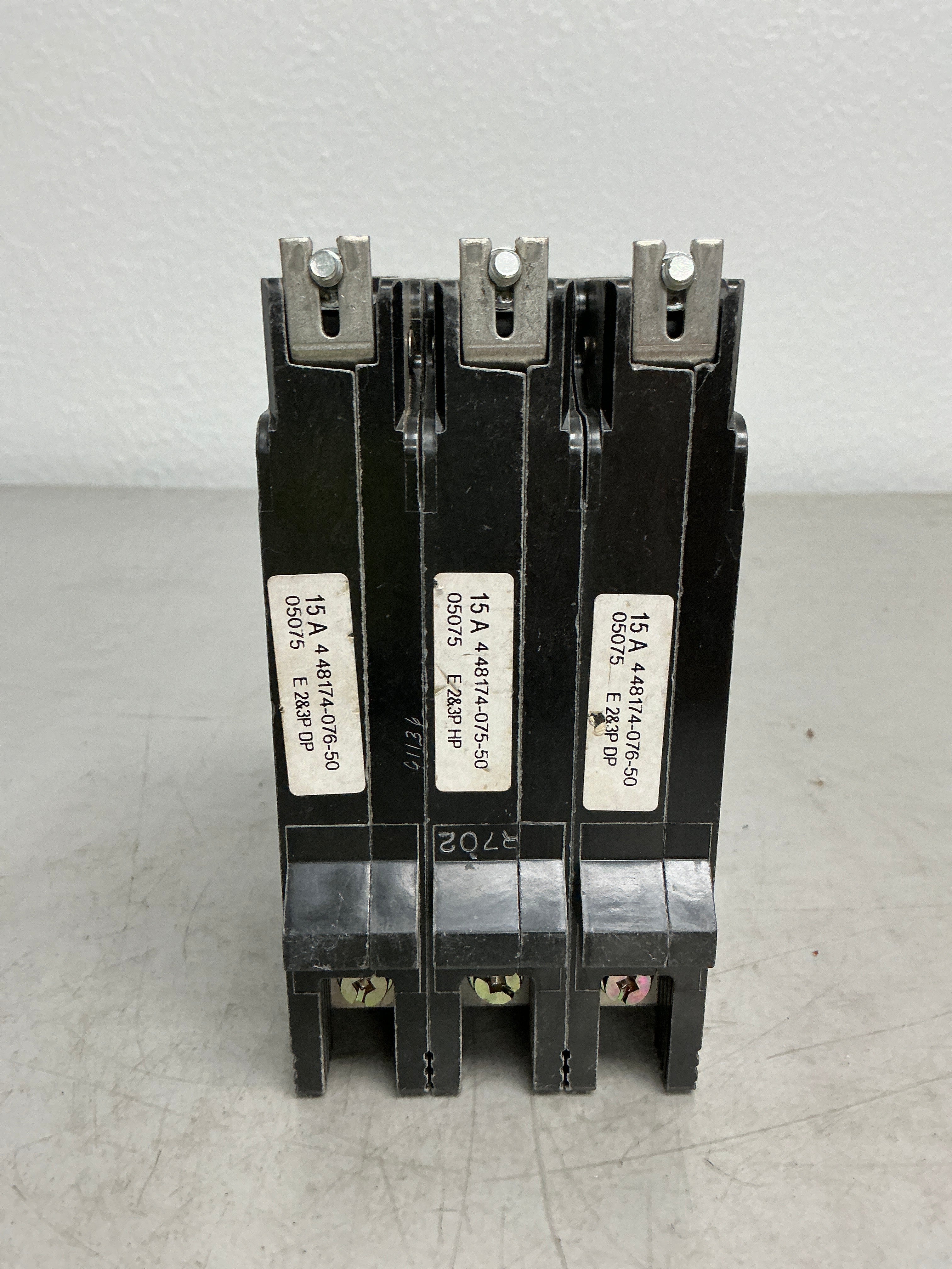 Used Square D EDB34015 3 Pole, 15 Amps, 480 Volts