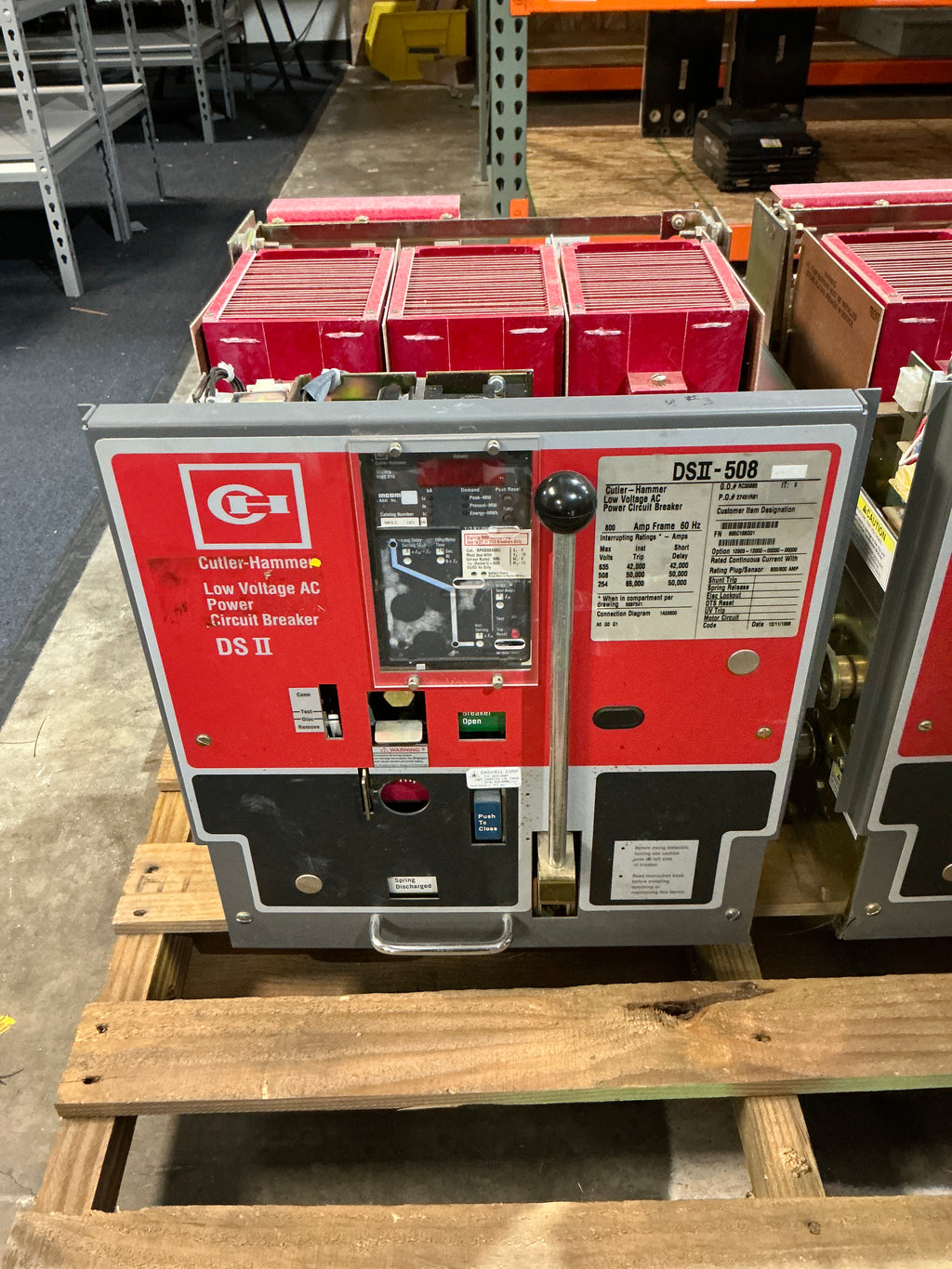 Used Cutler Hammer DS II - 508 Breaker