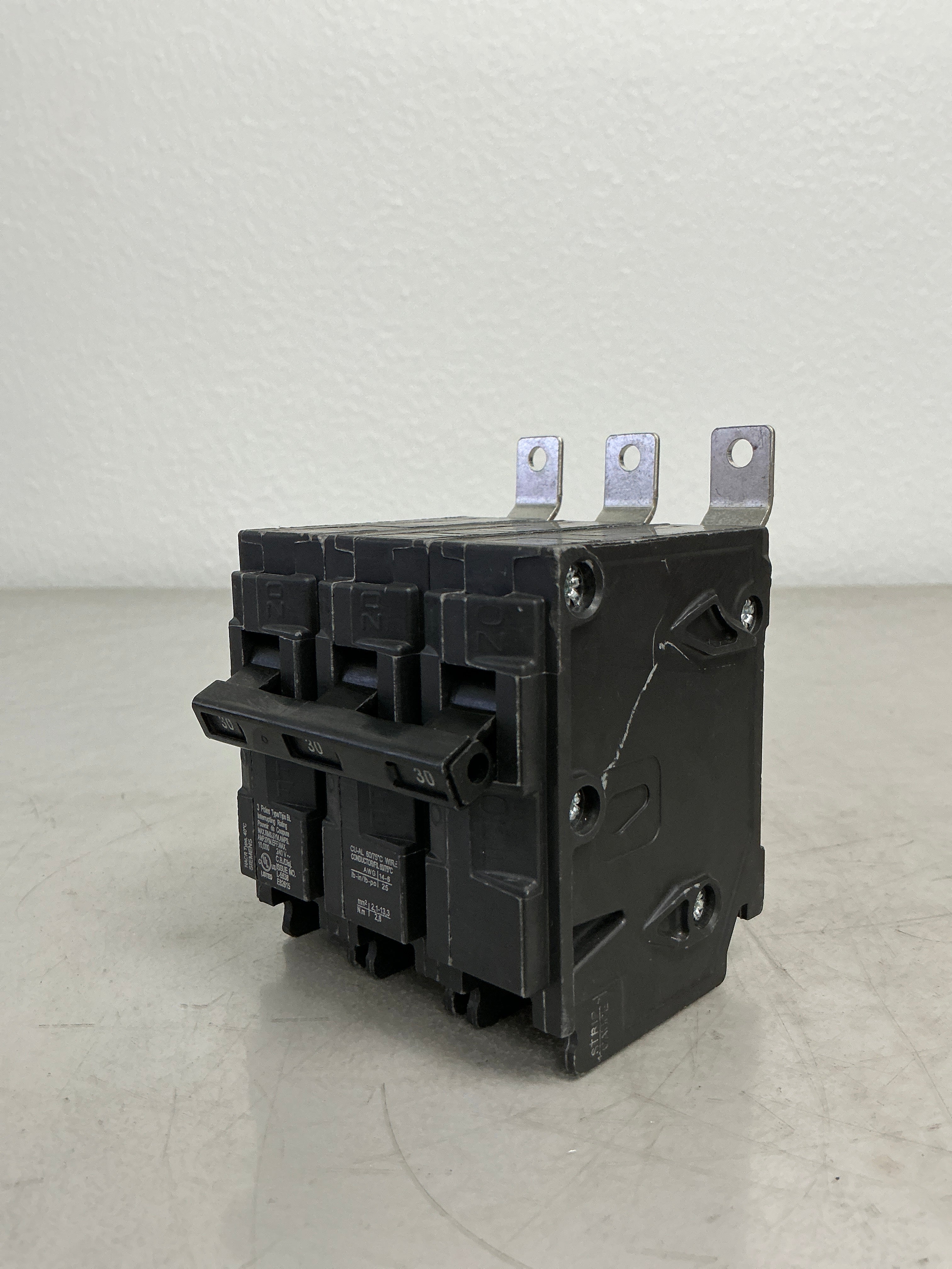 New Siemens B330 3 Pole, 30 Amps, 240 Volts